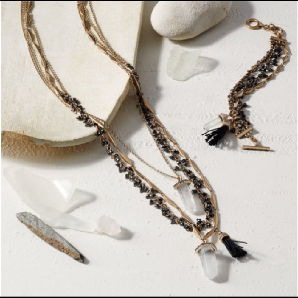 Chloe & Isabel Atlas 3 Row convertible necklace
